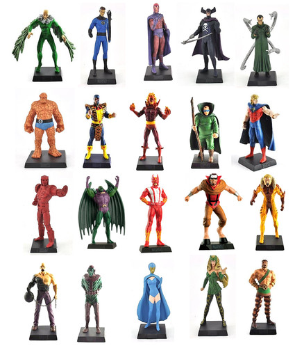 Lot figurines marvel en - 20,