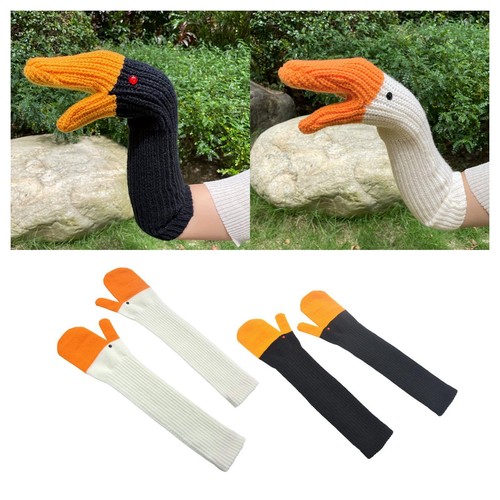 Gants longs moufles - longs,, d'hiver