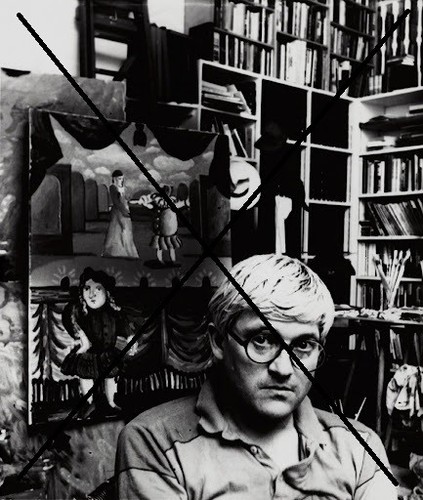 Photo david hockney - david,