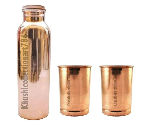 Bouteille eau 100 cuivre - bouteille,