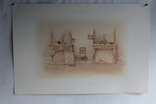 Estampe Décoration Cheminée