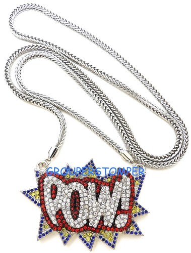 Pow collier neuf cristal - pow,