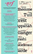 La Nouvelle Revue Française Fournitures diverses – 19 septembre 2019 - abc 