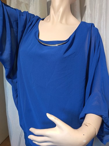 Blouse bleue roy riu - de,