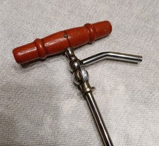 Ancien siphon, fontaine à cidre ou à champagne - Marque SANBRI FRANCE - Lg 33 cm