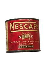 ANCIENNE BOÎTE MÉTAL CAFE