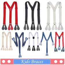 Unisexe pour Enfants Bretelles 2cm Large Réglable Mariage Anniversaire