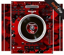 Numark V7 Skin | Color Red