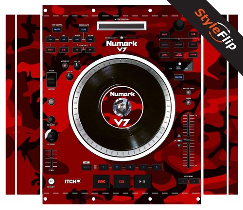 Numark skin color red - v7,
