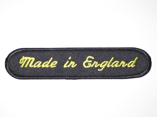 Fabriqué angleterre noir - fabriqué, en