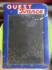 Ancien Panneau  OUEST FRANCE-