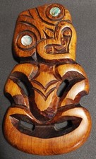 Tiki maori Nouvelle-Zélande Océanie Paua