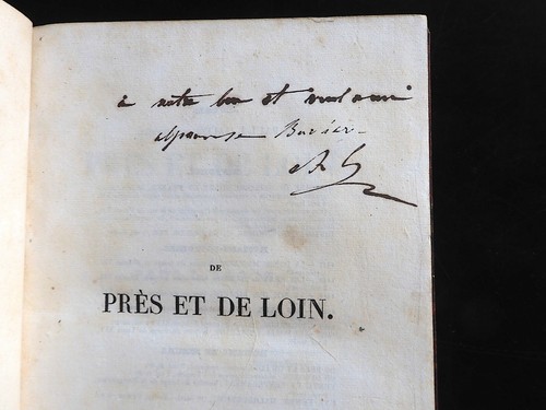 Envoi autographe paul lacroix - envoi,