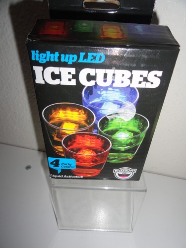 Light led ice cubes - light,