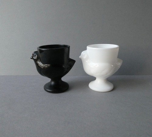 Coquetiers verre opalin - 2,
