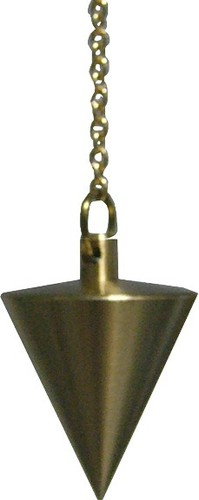 Pendule guérisseur laiton - guérisseur,