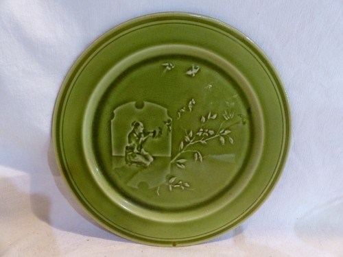 Assiette ancienne chinois - assiette, au