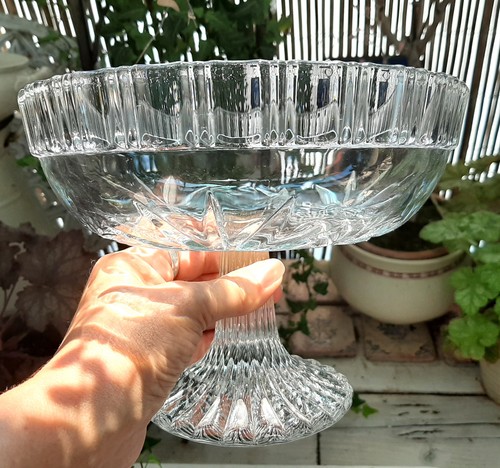 Compotier ancien cristal - compotier,