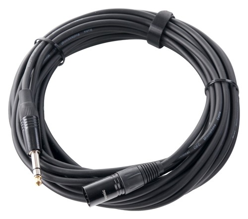Câble xlr pin mâle - xlr, 3-pin