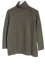 ZARA Pull-over à col roulé Dames Pull T EU 36 brun-gris clair style décontracté
