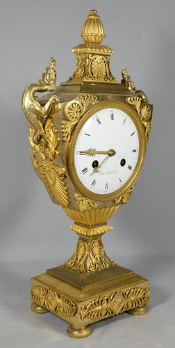 Pendule empire bronze doré - empire, en