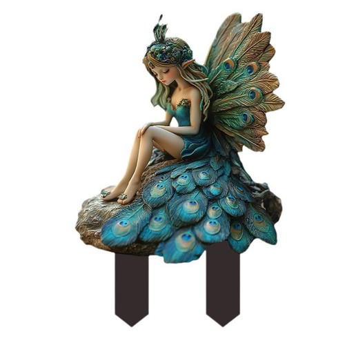 Fée bohème fleur pot - fée,