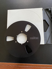 Bobines Revox 26,5 cm metal vides, couleur noire, avec coffret d'origine