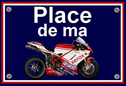 Plaque place ma - ",