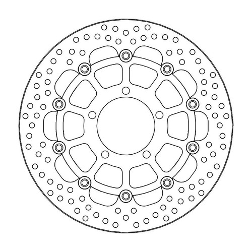 Disque frein flottant - disque, de