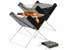 2 barbecues pliables à charbon - Rosenstein & Söhne