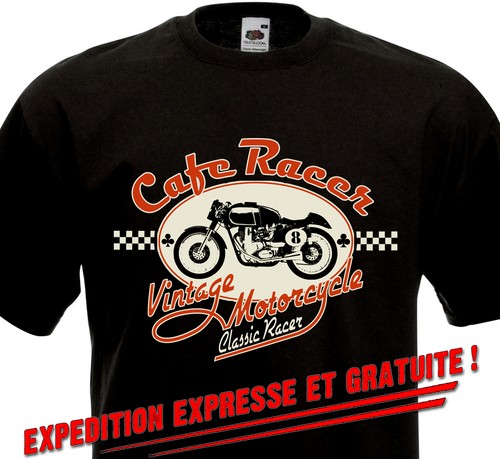 Tee shirt cafe racer - shirt,