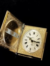 Ancien Réveil Lancel Mécanique De Collection. Format Livre. A Restaurer.?️