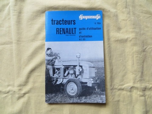 Tracteur renault super - super, 5
