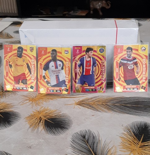 Panini lot 4cartes adrenalyn - lot,