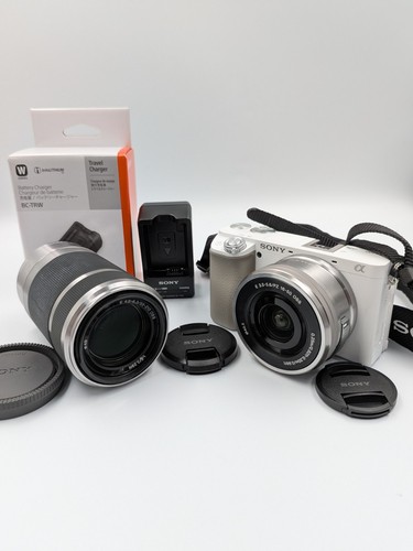Sony a6100 double zoom lens - double,