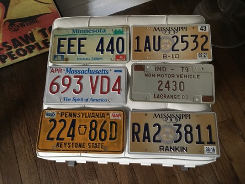 Plaques immatriculation us - immatriculation,