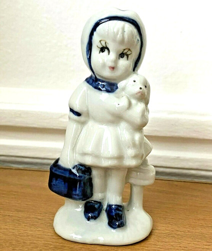 Statuette fille fillette avec - statuette,