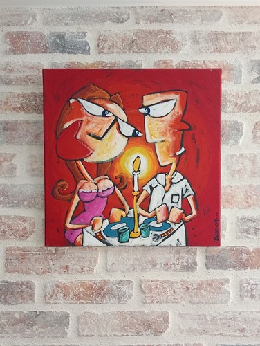 Tableau huile sur toile - tableau,,