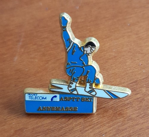 Pin france telecom asptt ski - asptt,