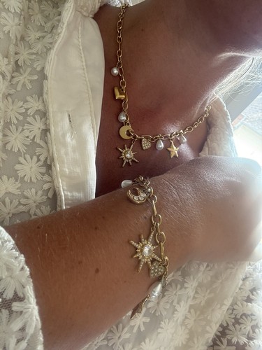 Ensemble collier plus bracelet