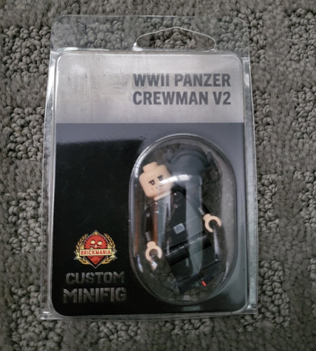Brickmania ww2 panzer crewman - panzer,