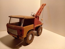 Dejou F Camion SAVIEM JL20 camion grue dépannage 1958 bois 1/12 TBE