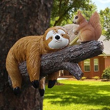 Statue de jardin simulée de