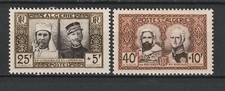 ALGERIE FRANCAISE - N° Yvert 284/285 Neufs XX Luxe - General & Maréchal Bugeaud
