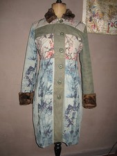 °°° SUPERBE ET ORIGINAL MANTEAU CUSTO BARCELONA ONE T F 38 I 42 8 TBE