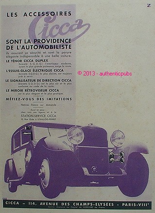 Publicite cicca tenor duplex - cicca,