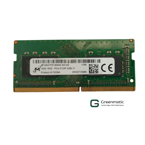 Ram micron ddr4 sodimm - ram, 4gb