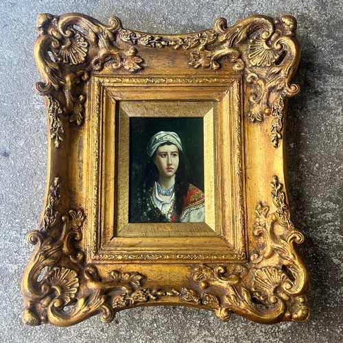 Ancien tableau huile sur - ancien,