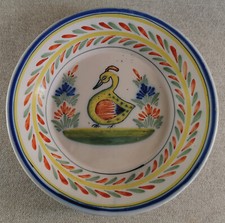 ASSIETTE CERAMIQUE FAIENCE DE