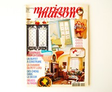 Magazine Marianne maison n°9 1999 avec cahier détachable revue loisirs créatifs